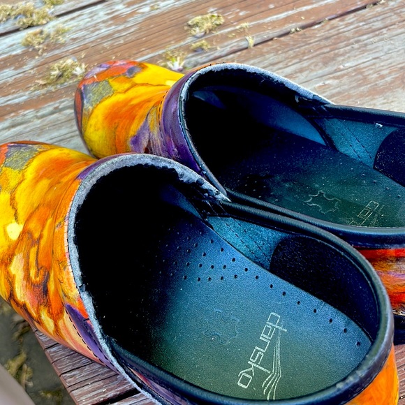 Floral Dansko Clogs - Picture 4 of 4